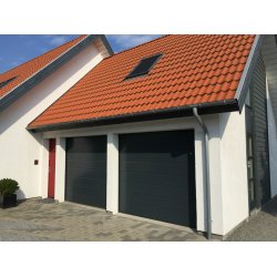 Hørmann Garageports Tilbud med M-profil og Woodgrain i 23 størrelser