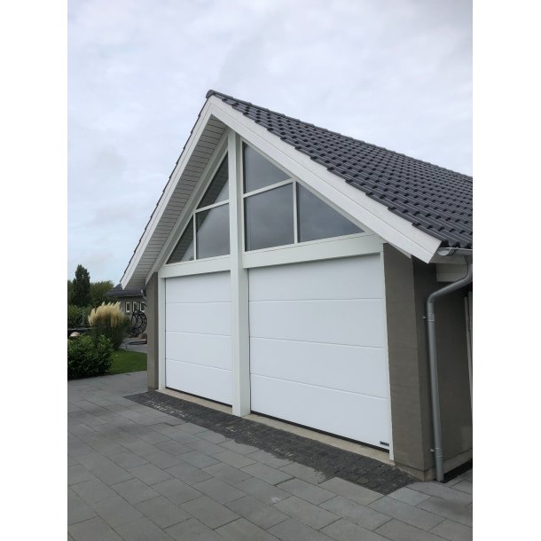 Hørmann Garageports Tilbud med L-profil og Mat-Planar i 23 størrelser