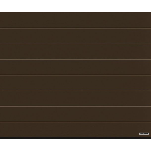 Hørmann Garageports Tilbud med M-profil og Woodgrain i 23 størrelser