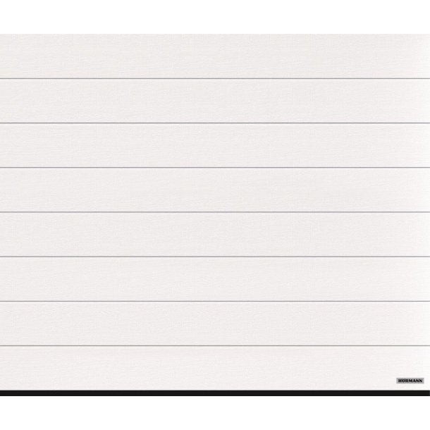 Hørmann Garageports Tilbud med M-profil og Woodgrain i 23 størrelser